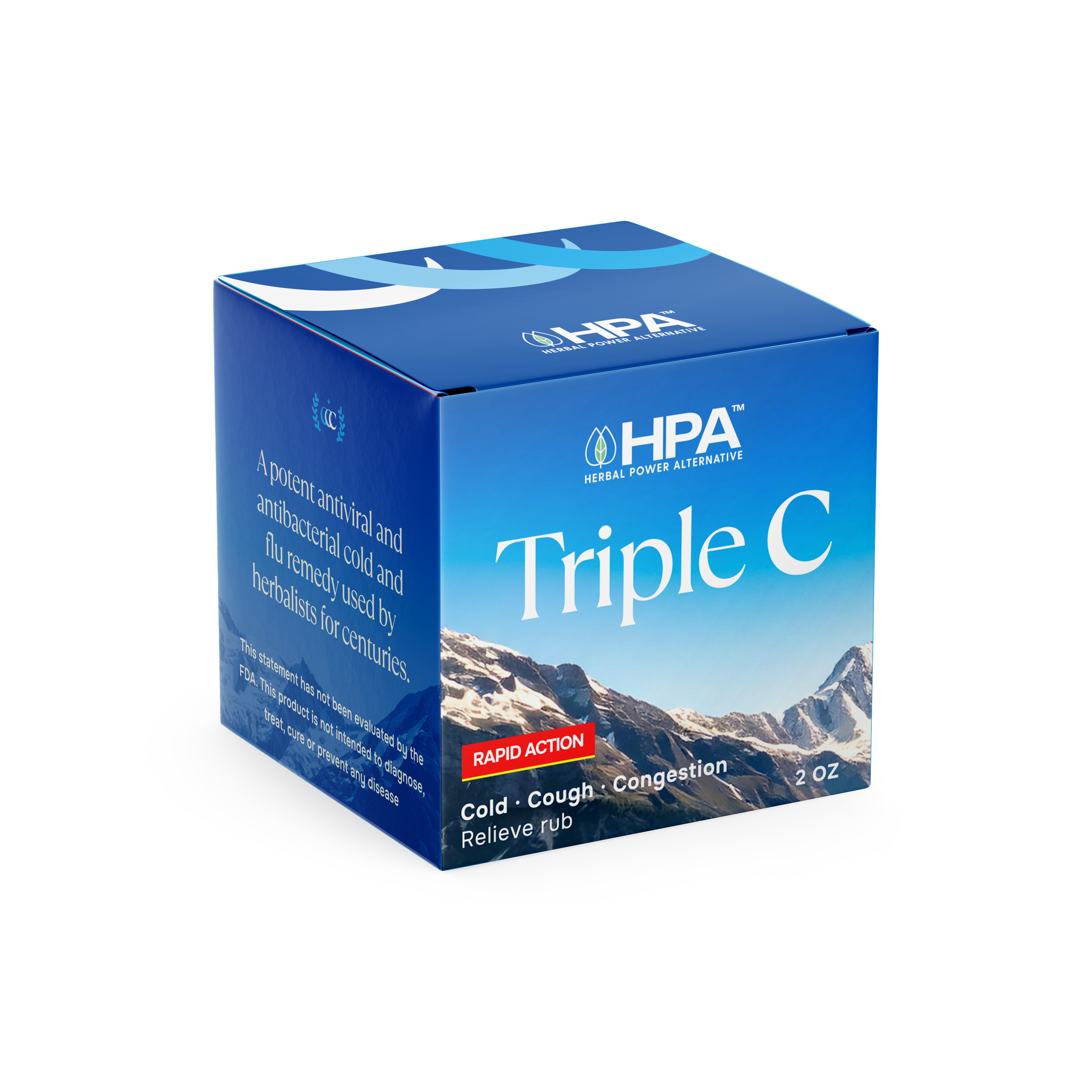 HPA Triple C cold, cough, congestion: a potent antiviral cold and cough remedy used by herbalists for centuries.