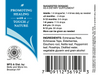 Product label for Immufend showing HPA branding, dosage instructions for different age groups, ingredients list including Echinacea and Elderberries, and a 'Promoting Healing with a Touch of Nature' blue badge. Includes kosher certification seal and barcode.