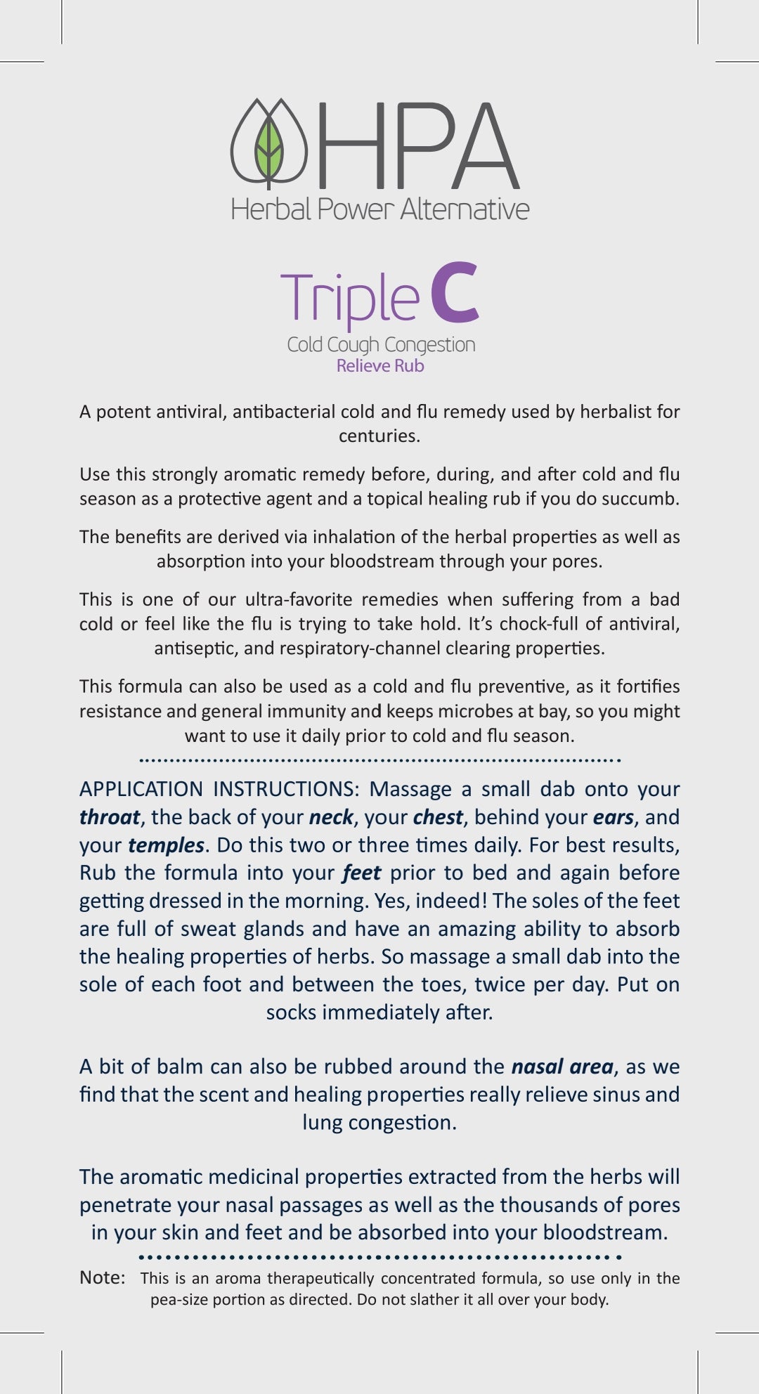 ❄️❄️❄️ HPA Winter Relief Bundle ❄️❄️❄️